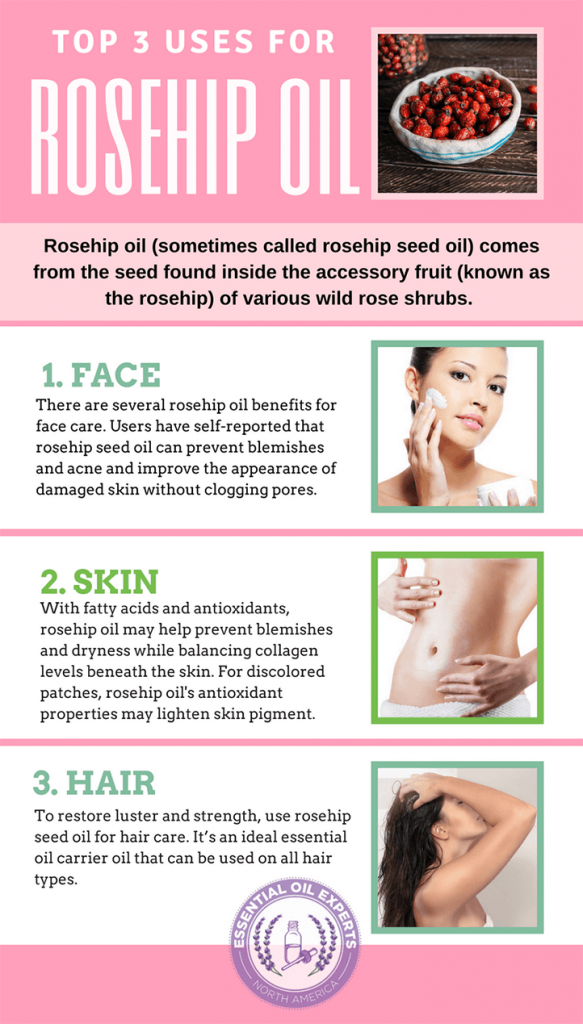 Rosehip Oil Benefits and Uses for Face, Skin, Hair & Where to Buy